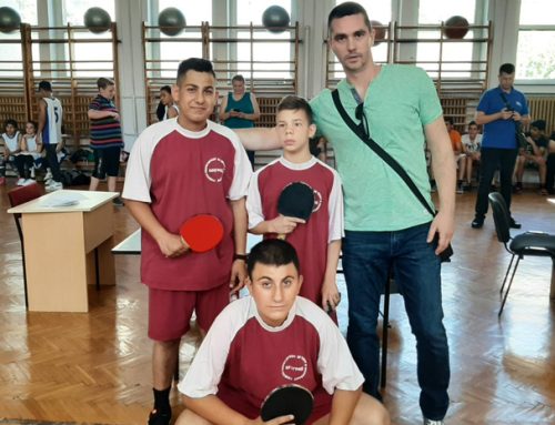 Учешће ученика средње школе на Републичком такмичење у стоном тенису – 4. јун 2022.
